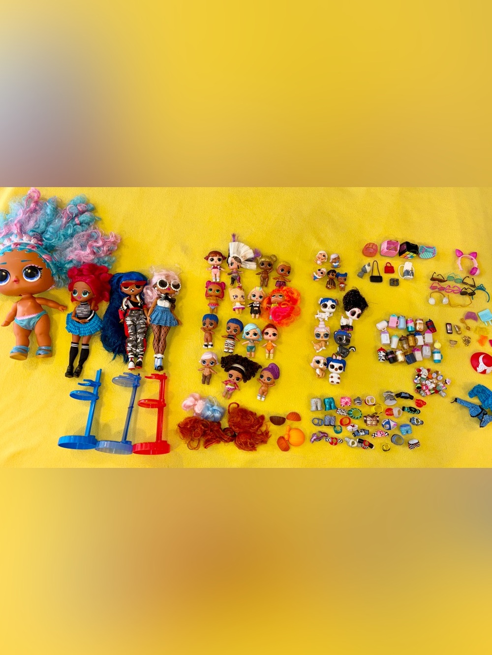 LARGE LOT - LOL Surprise Big Baby - OMG - 3" Dolls MGA Collectible Mini Dolls